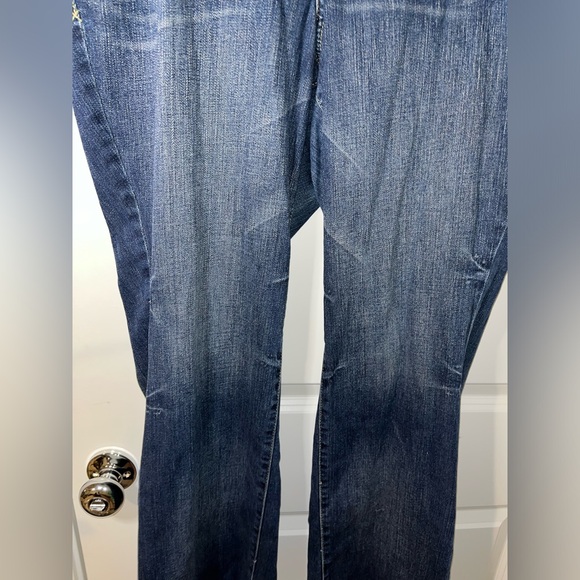 Lane Bryant Distinctly Bootcut Curve Hugging Contrast Stitching Jeans Sz 16P - Picture 9 of 11